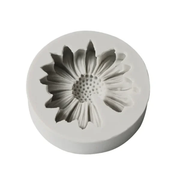 3D Daisy & Sunflower Silicone Mold – Multi-Purpose Flower Mold for Baking, Soap, Epoxy & Candle DIY Projects - Image 5